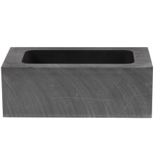 forma ingot do odlewania złota, srebra, miedzi, grafitowa