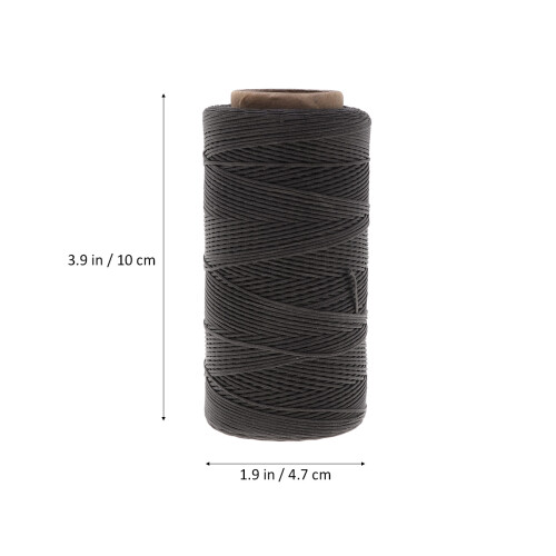 corda de cera 150d 0,8 mm 260 m para de couro 1