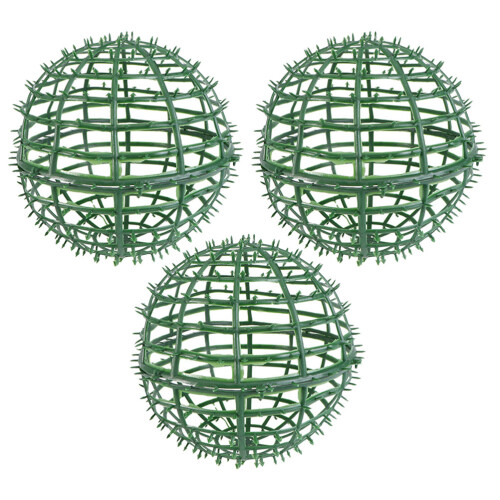 3 unidades suporte para planta artificial plástico para