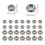200 unid. strass rebites redondos com para unhas 7