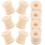100 carretéis claro 15x13 mm forma ampulheta 8