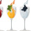 20 unid. marcadores vinho silicone com ventosa, forma pingente 7