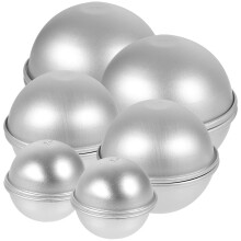 12 unid. bola alumínio para , bolos, velas e artesanato