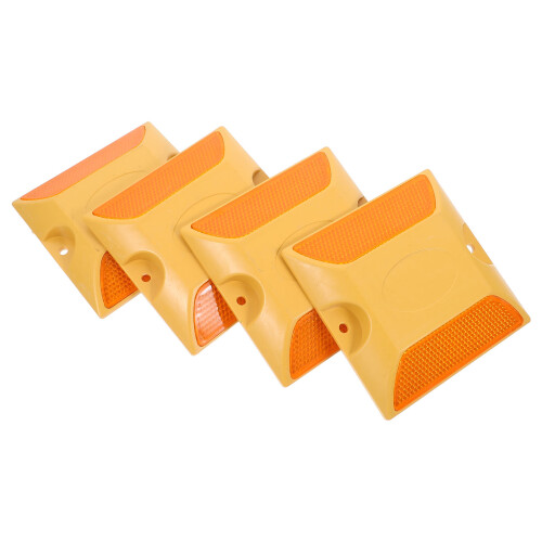 4 stuks vertragingsplaat bufferpad snelheidsbeperking reflecterend