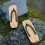 1 paar Japanse kimono sandalen ( 40) 2