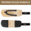 1 paar Japanse kimono sandalen ( 40) 11