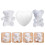 3-tlg. -Set, Herzform, DIY , Modellier- 8
