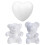 3-tlg. -Set, Herzform, DIY , Modellier- 1