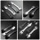 2 uds. spork inoxidable camping, , tenedor, cuchillo 3