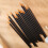 100 . pincel desechable para ojos, artificial negro 6