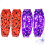 2 pares protectoras PVC impermeables antiadherentes unisex 3