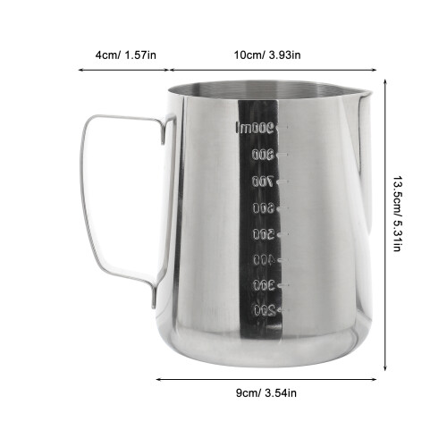 1Set Tazza in Acciaio Resistente Con Cucchiaio Per Caffè E Latte 2