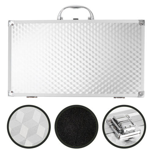 caja transporte aluminio resistente para tarjetas sonido 1