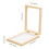 2 uds. marco madera para papel con pantalla, kit diy 5