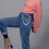 para pantalón de baile doble capa decoración disfraz 3