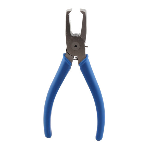 5.7in Wear-Resistant Soft Wire Pliers with Rubber Handle & Spring Reset