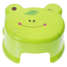 taburete plástico con dibujo animado para sala y baño