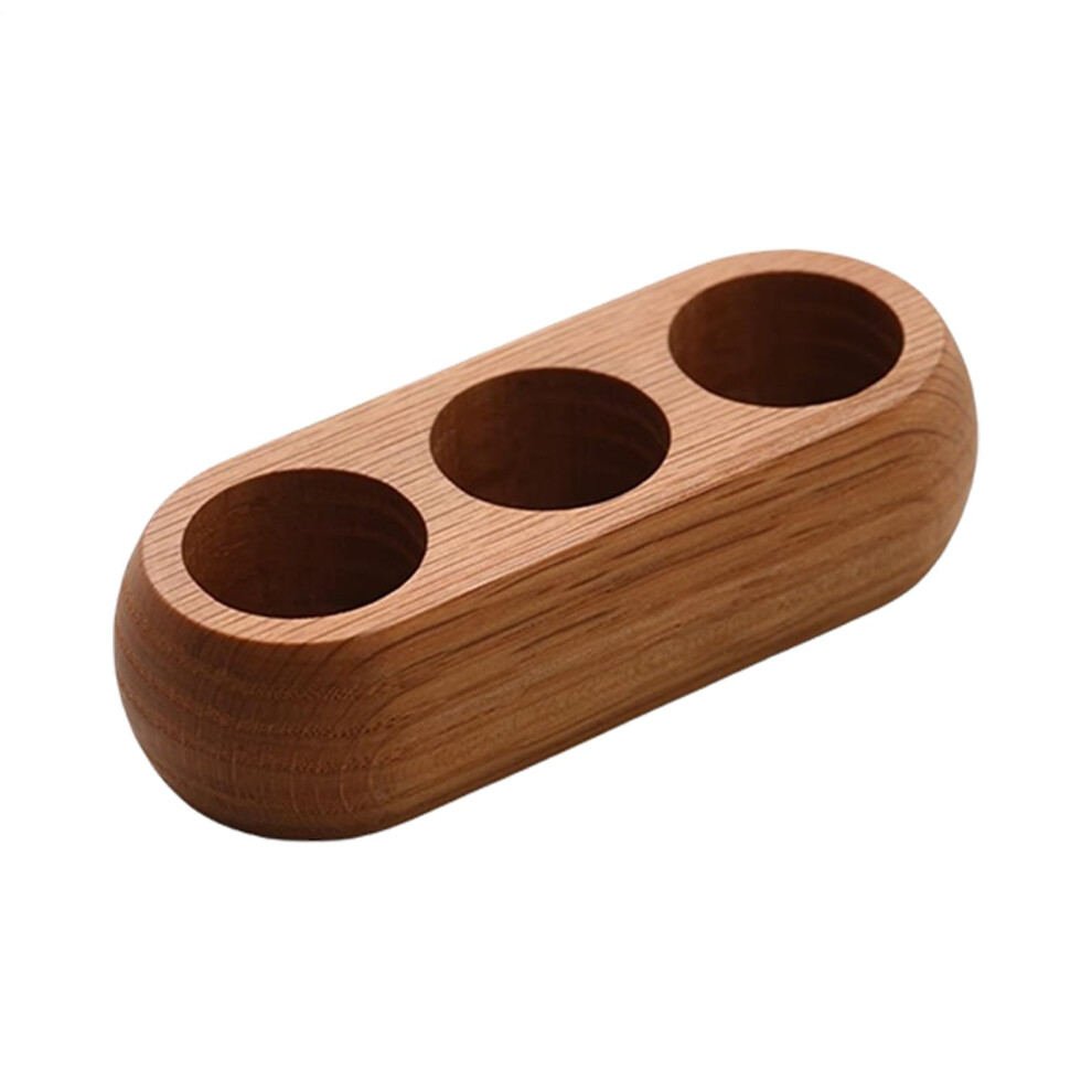 Gel Nail Polish Holder for Perfume Display, Wooden Shelf for Nail Polish Bottles, Compact Multi-Compartment Organizer