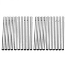 20Pcs DIY Wind Chime Making Tubes Aluminum Wind Chime Pipes Replacement Parts