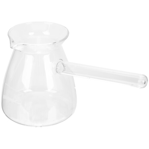 1Pc Thickened Glass Tea Steamer Kettle Transparent Host Pot