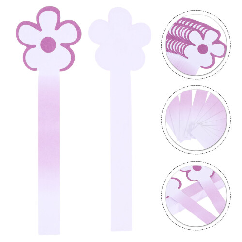 100pcs flower shape perfume test strips for scents and essential oils 2