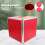 transparent raffle ticket box set with balls, large capacity 8