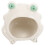 ceramic hamster house frog shape hideout cooling pet nest 1