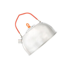 0.6l mini portable stainless steel kettle for camping, tea, coffee, hiking