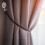1 pair flower design alloy curtain hooks for wall decor 5
