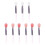 9pcs silicone lip brush applicator for women makeup 2