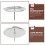 20pcs iron tea light holders for desktop decorative use 7