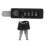 cabinet security lock combination electric box coded safe lock set 4