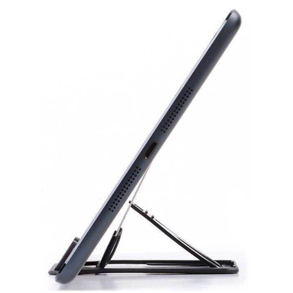 Aluminum Alloy Foldable Phone Holder Stand For Cellphone Tablet Black 3272840864334