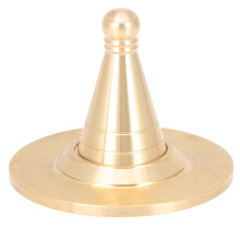 1Set Golden Metal Incense Cone Mold DIY Tool for Home Office Yoga Use