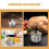 2pcs 60 min mechanical kitchen timers for baking boiling eggs 7