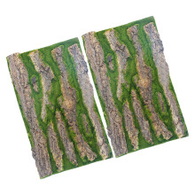 aquarium background board with 3d bark effect for reptile tank decor