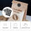 30 sheets self-adhesive dot stickers for sun tanning in summer 7