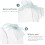 6pcs clear egg-shaped candy boxes for easter party favors 9