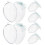6pcs clear egg-shaped candy boxes for easter party favors 3