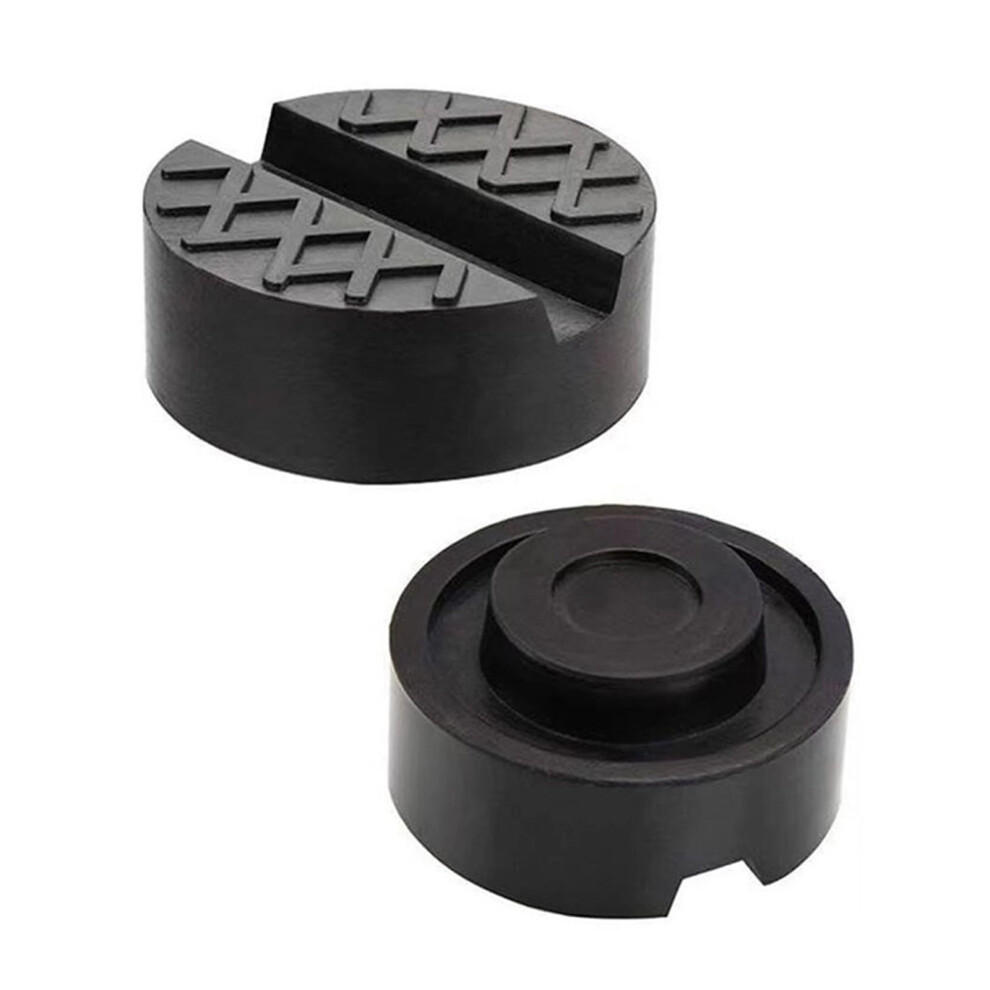 Multipurpose Rubber Lift Block Nonslip Cushion For Garage Auto Repair Car Maintenance Protects Car Chassis Two-Piece Set 9084446057379