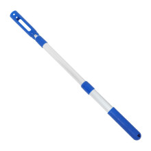 Telescopic Aluminum Alloy Pool Pole Detachable Grip Handle Adjustable Length For Skimming And Cleaning Compact Storage