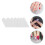 6 Sheets Armor Sticker Nail Reinforce Wrap Protector Damaged Nails 2