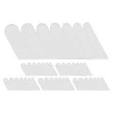 6 Sheets Armor Sticker Nail Reinforce Wrap Protector Damaged Nails