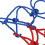Professional Polyester Basketball Net for Training & Match - Red White Blue 10