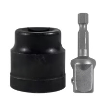 Jack Socket Drill Adapter For Car Tire Changing Heavy-Duty Quick-Connect Tool Labour-Saving Road Trip Maintenance
