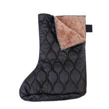 Cast Winter Cover Leg Windproof Cast Sock Cover Warm Leg Cast Protector Thickened Plaster Stocking Black Size S