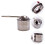 1Pc White Stainless Sprayer DIY Painting Clay Tool 4