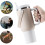 Water Bottle Holder With Handle Protective Silicone Sleeve, Silicone Texture, Black, Water Cup Accessory 5
