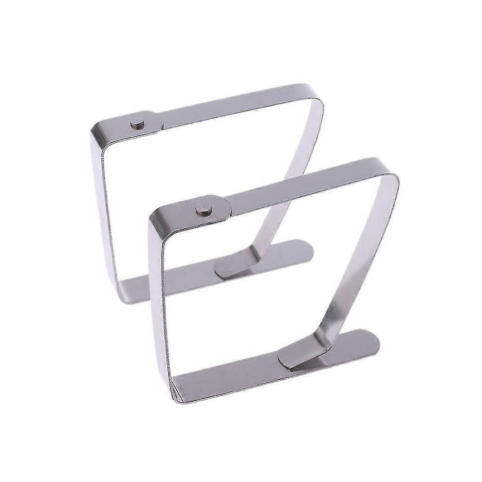 Set of 4 Stainless Steel Tablecloth Cover Clip Clips for Picnic Party
