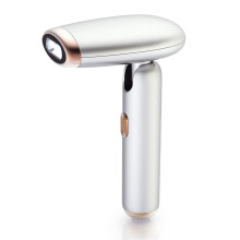 IPL Hair Removal Device With Ice Cooling, Foldable Design, Quartz Tube, Painless Hair Removal For Men And Women, White